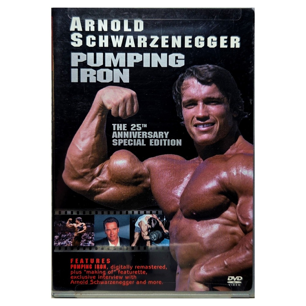Pumping Iron DVD Arnold Schwarzenegger 25th Anniversary Special Edition 91666